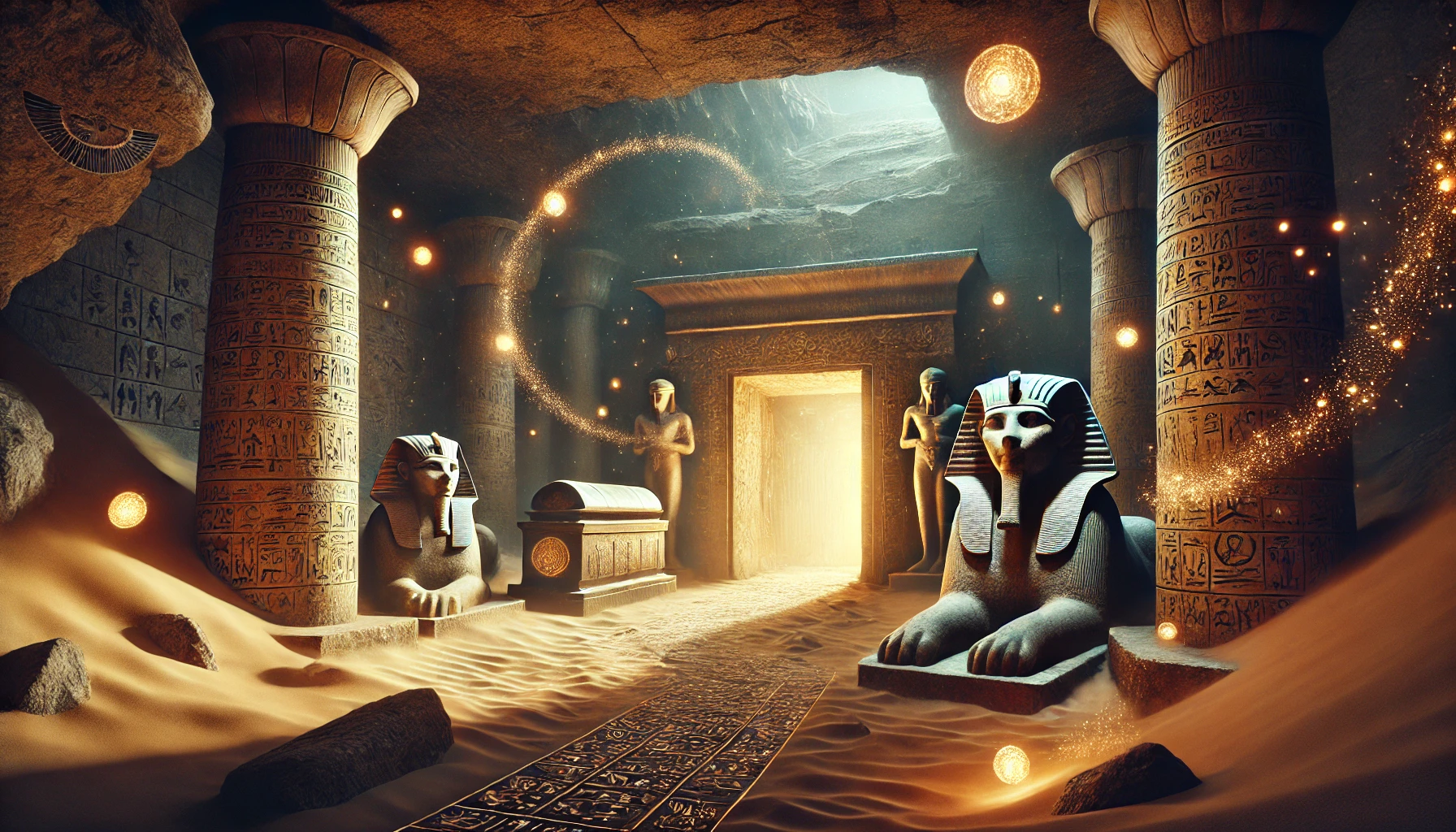 Discover magical tombs in Egypt